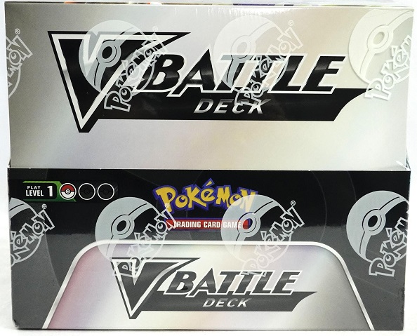 Pokemon V Battle Deck DISPLAY Box - Corviknight V & Lycanroc V